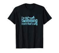 Je suis l'entraîneur de natation, c'est pourquoi T-Shirt