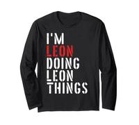 Je suis Leon Qui Fait des Choses avec Leon Manche Longue