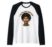 Je suis l'histoire des Noirs Noirs Afro-Africains Histoire Manche Raglan