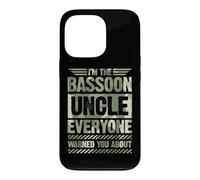 Je suis l'oncle basson Dont Tout Le Monde Vous Avait prévenu Coque pour iPhone 13 Pro