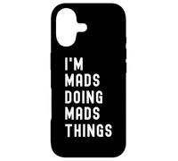 Je suis Mads Qui Fait des Choses à Mads Coque pour iPhone 17