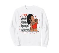 Je suis magiquement Melanin Survivor Black Girl Power Women Magic Sweatshirt