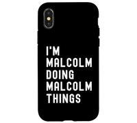 Je suis Malcolm Qui Fait des Choses à Malcolm Coque pour iPhone X/XS