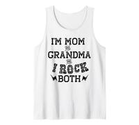 Je suis Maman ET Grand-MÈRE ET Je suis Les Deux Grands-Parents Meme Débardeur