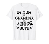 Je suis Maman ET Grand-MÈRE ET Je suis Les Deux Grands-Parents Meme T-Shirt