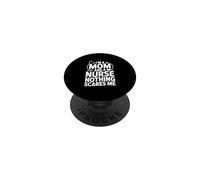 Je suis Maman et infirmière, Rien ne m'effraie PopSockets PopGrip Adhésif