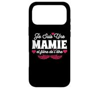 Je suis Mamie Et Fière De L'être Fête des Grand Mères Fleurs Coque pour iPhone 17 Pro Max