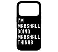Je suis Marshall Qui Fait des Choses à Marshall Coque pour iPhone 17 Pro