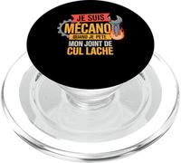 Je Suis Mécano Quand Je Pète Mon Joint De Cul Lâche Humour PopSockets PopGrip pour MagSafe