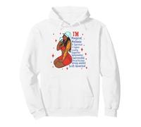 Je suis Melanine Poppin Black Girl Power Women Girls Magic Sista Sweat à Capuche