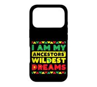 Je suis Mes ancêtres Wildest Dreams Vintage Black History Dark Coque pour iPhone 17 Pro