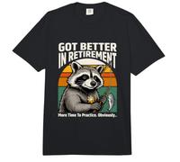 Je suis Mieux à la Retraite, Plus de Temps pour pratiquer évidemment Comfort Colors Adult Heavyweight T-Shirt