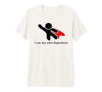 Je suis Mon Propre Super-héros T-Shirt Haut de Gamme