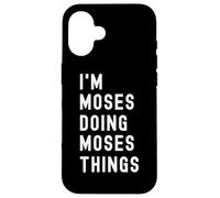 Je suis Moses Qui Fait des Choses à Moses Coque pour iPhone 16