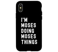 Je suis Moses Qui Fait des Choses à Moses Coque pour iPhone X/XS