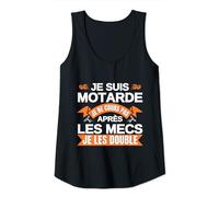 Je Suis Motarde Je Ne Cours Pas Après Les Mecs Femme Motarde Débardeur