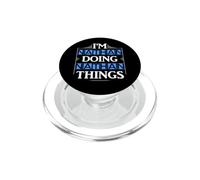 Je suis Nathan Doing Nathan Things Funny Name Men PopSockets PopGrip pour MagSafe