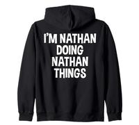 Je suis Nathan Qui Fait des Choses drôles à Nathan Sweat à Capuche