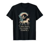 Je suis né pour créer Magic Unicorn Fairy Fantasy T-Shirt