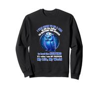 Je suis née pour être infirmière auxiliaire certifiée CNA Funny Sweatshirt