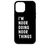 Je suis Noor Qui Fait des Choses à Noor Coque pour iPhone 12 Pro Max