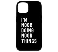 Je suis Noor Qui Fait des Choses à Noor Coque pour iPhone 13