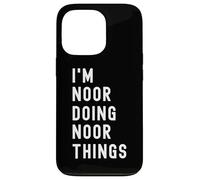 Je suis Noor Qui Fait des Choses à Noor Coque pour iPhone 13 Pro