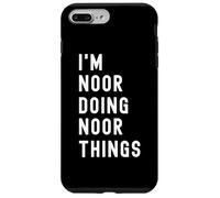 Je suis Noor Qui Fait des Choses à Noor Coque pour iPhone 7 Plus/8 Plus