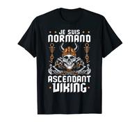 Je Suis Normand Ascendant Viking Idee Cadeau Viking T-Shirt