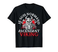 Je suis Normand Ascendant Viking Idee Cadeau Viking T-Shirt Graphique avec Valeur