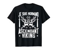 Je suis Normand Ascendant Viking Idee Cadeau Viking T-Shirt Graphique avec Valeur