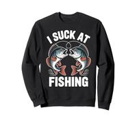Je suis nul à la pêche, Blague Sarcastique Amusante, Papa pêcheur Sweatshirt