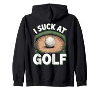 Je suis nul au Golf Loser Golfing Dad Funny Golf Sweat à Capuche