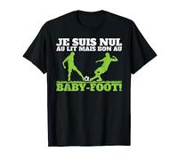 Je Suis Nul Au Lit Mais Humour Football Sport Homme Cadeau T-Shirt