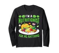 Je suis nutritionniste Demandez-Moi n'importe Quoi Manche Longue