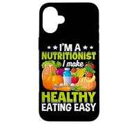 Je suis nutritionniste, Je facilite l'alimentation Saine Coque pour iPhone 16 Plus