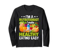 Je suis nutritionniste, Je facilite l'alimentation Saine Manche Longue