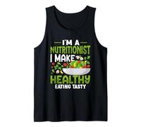 Je suis nutritionniste, Je Fais en sorte Que Les Aliments sains soient Savoureux Débardeur