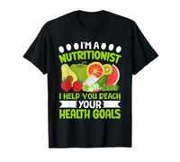 Je suis nutritionniste Je Vous Aide à Atteindre Vos objectifs de santé T-Shirt