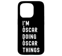 Je suis Óscar Qui Fait des Choses à Óscar Coque pour iPhone 15 Pro