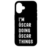 Je suis Óscar Qui Fait des Choses à Óscar Coque pour iPhone 16