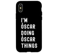 Je suis Óscar Qui Fait des Choses à Óscar Coque pour iPhone X/XS