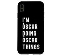 Je suis Óscar Qui Fait des Choses à Óscar Coque pour iPhone XS Max