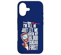 Je suis partante, Laisse-Moi vérifier ma glycémie Funny Diabetes Coque pour iPhone 17
