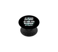 Je suis Pas tétue Je suis Une Bretonne Humour Bretagne PopSockets PopGrip Adhésif