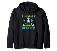 Je suis passé au Niveau de Brother Gamer Level Up Design Sweat à Capuche