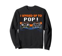 Je suis passé au Niveau Pop Gamer Grandpa Gaming Design Sweatshirt