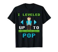 Je suis passé au Niveau Pop Retro Gamer Pixel Design T-Shirt