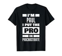 Je suis Paul Qui Dit Un nom drôle T-Shirt Graphique avec Valeur
