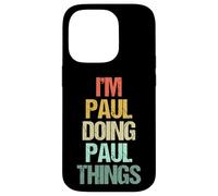 Je suis Paul Qui Fait des Choses avec Paul - C'est drôle de dire Un nom Cool, Paul Coque pour iPhone 14 Pro